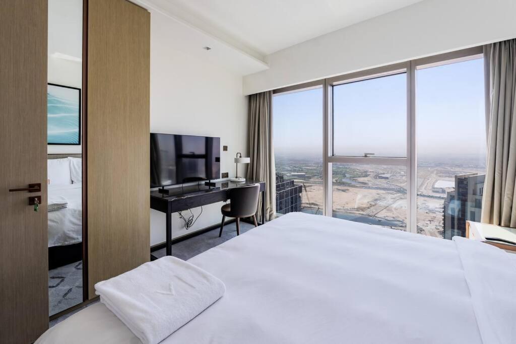 Address Grand Creek Habour 3bdr On 51st Flr With Skyline View In Creek Harbour Dubai
