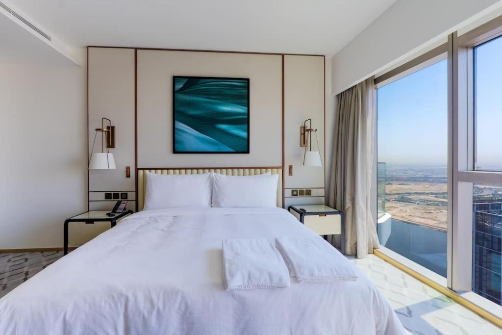 Address Grand Creek Habour 3bdr On 51st Flr With Skyline View In Creek Harbour Dubai