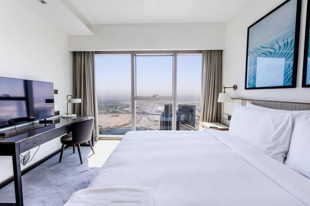 Address Grand Creek Habour 3bdr On 51st Flr With Skyline View In Creek Harbour Dubai